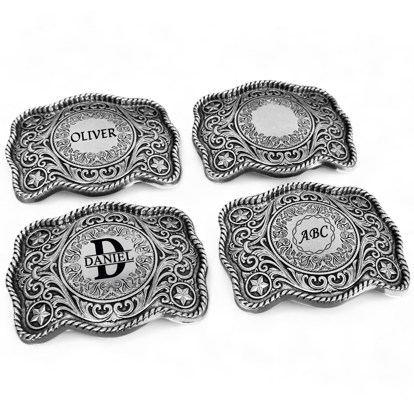 Personalized Western Cowboy Belt Buckle, Replacement Rodeo Belt Buckle Country Men's Belt Accessories, Engraved Groomsmen Belt Buckle