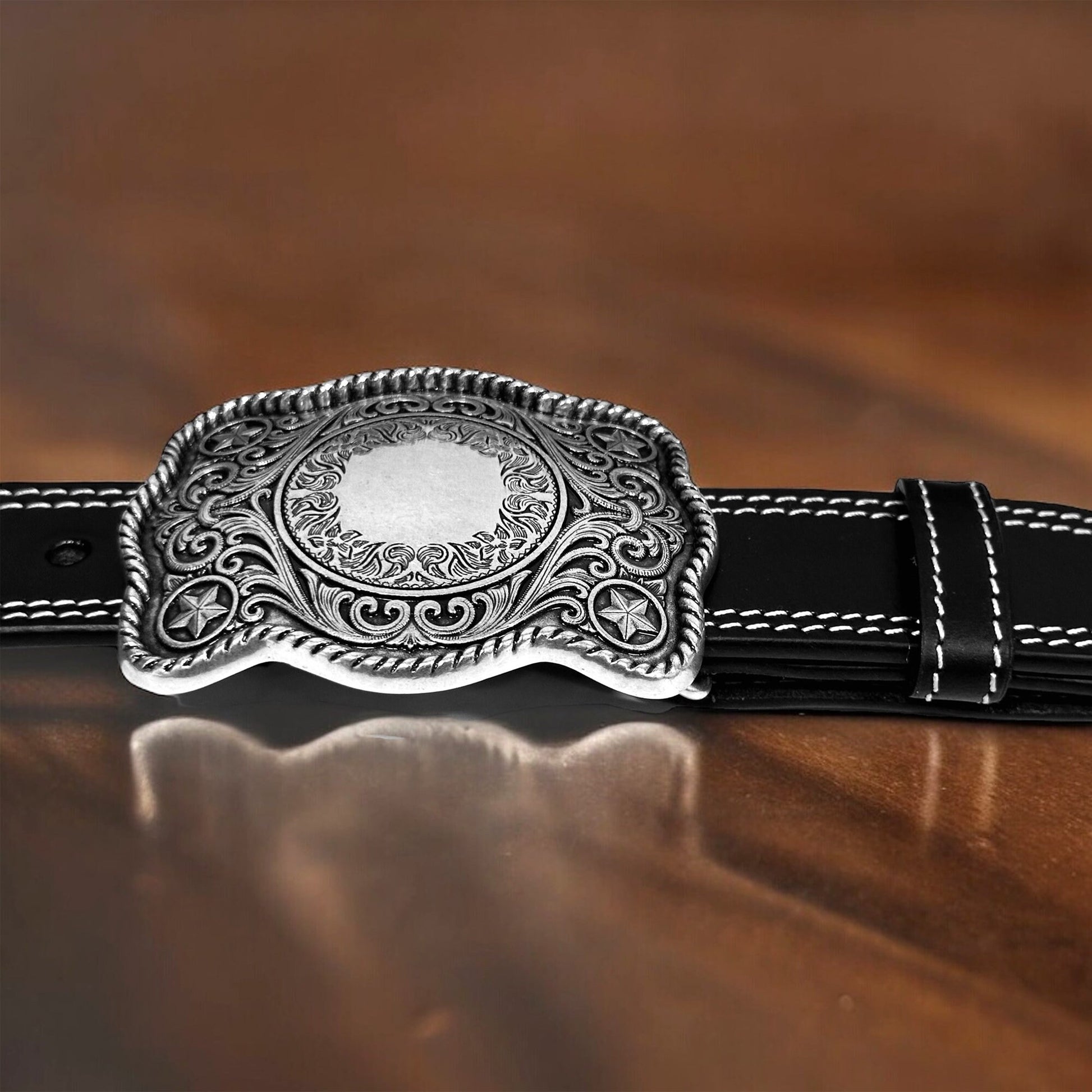 Personalized Western Cowboy Belt Buckle, Replacement Rodeo Belt Buckle Country Men's Belt Accessories, Engraved Groomsmen Belt Buckle