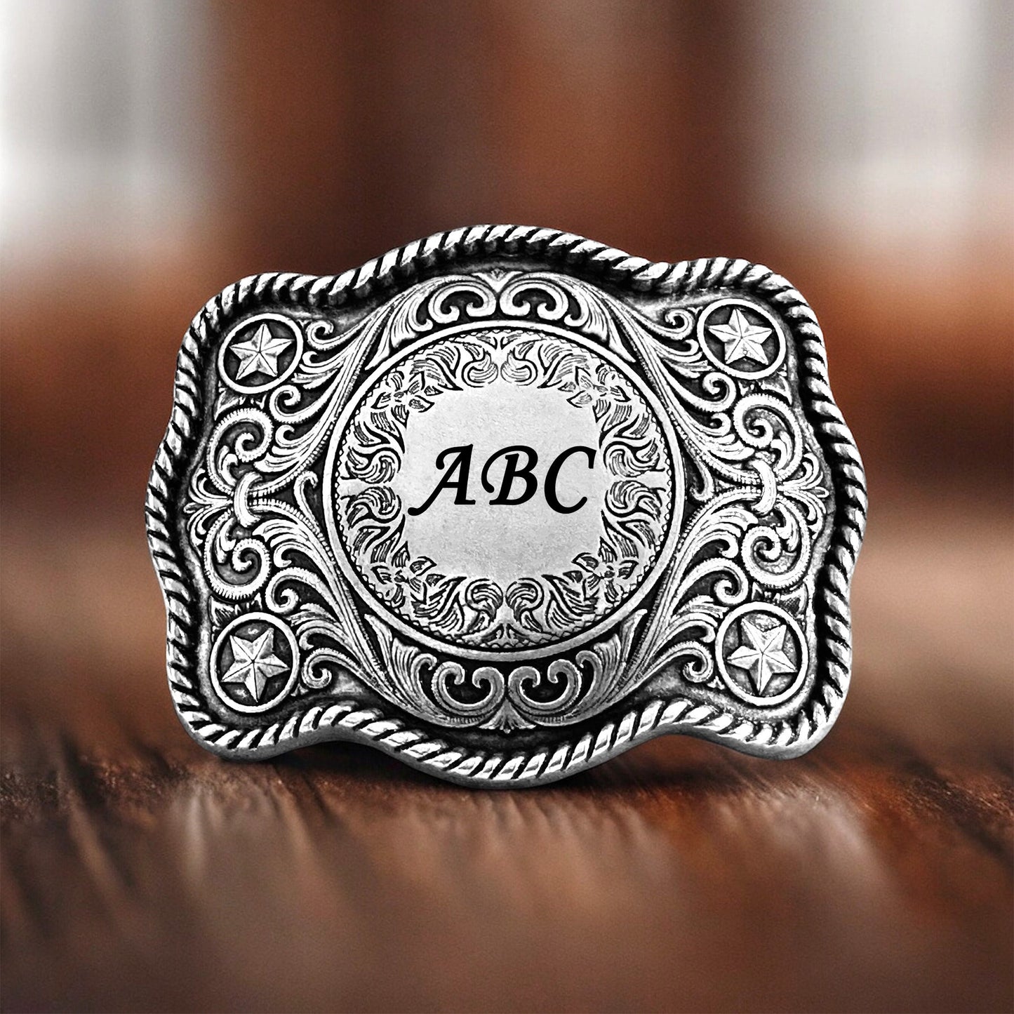 Personalized Western Cowboy Belt Buckle, Replacement Rodeo Belt Buckle Country Men's Belt Accessories, Engraved Groomsmen Belt Buckle